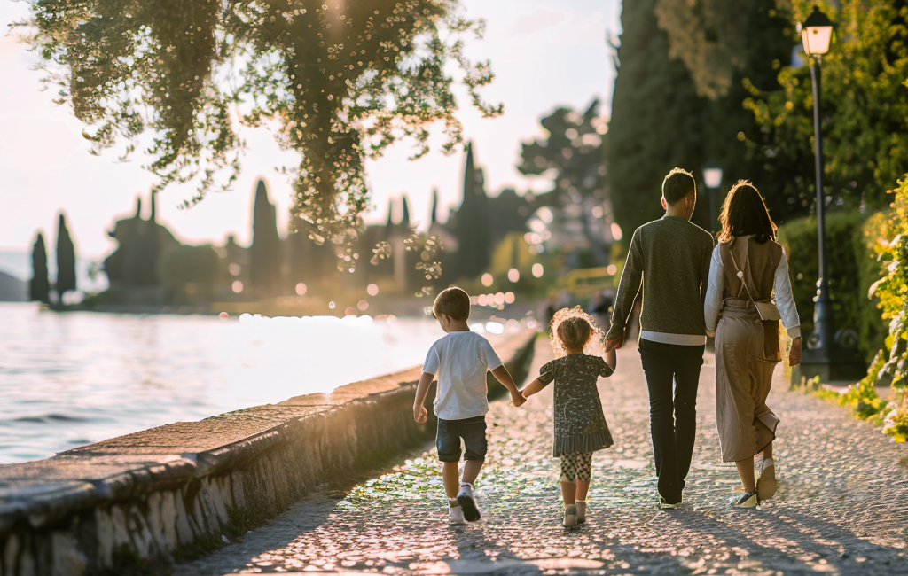 Lake Garda with kids: what to do in spring