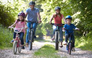 In bicicletta con i bambini