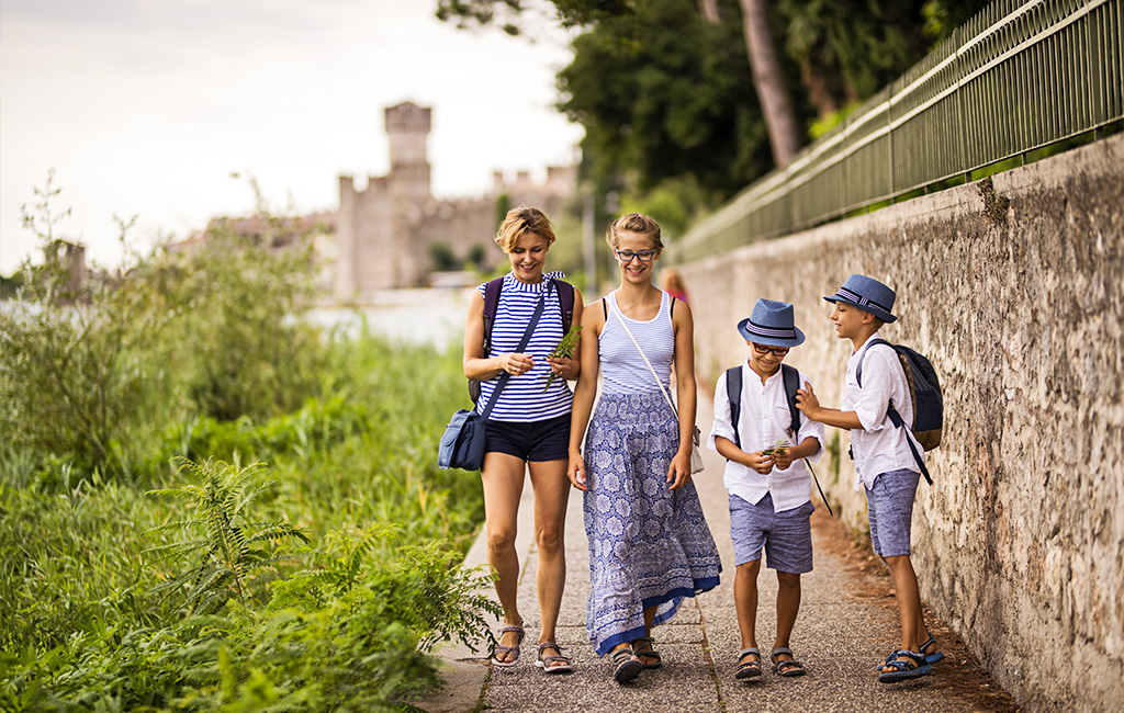 Sirmione coi bambini